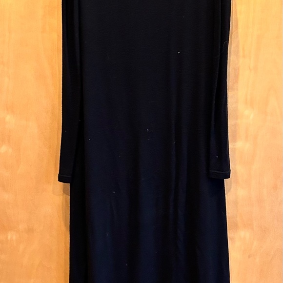 Bailey44 long black bodycon dress with shoulder cut outs - Picture 3 of 4